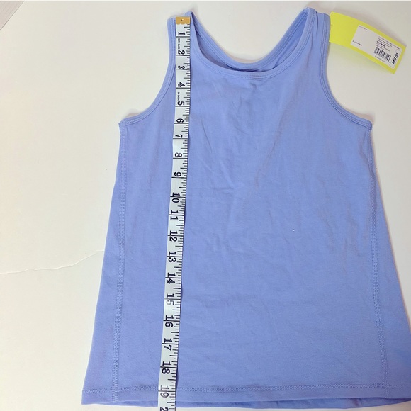 Girls All In Motion Racerback Athletic Tank Blue Size M (7/8) NEW! - Picture 6 of 9